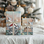Australia Christmas Wrapping Paper Koala Santa Sydney Opera House Watercolor - Aussie Hoodie