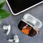 Australia Leukemia Awareness Month AirPods Case Aussie Cockatoo Fight Boxing Gloves Aboriginal Art