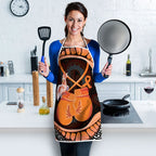 Australia Leukemia Awareness Month Apron Aussie Cockatoo Fight Boxing Gloves Aboriginal Art