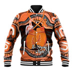 Personalised Australia Leukemia Awareness Month Baseball Jacket Aussie Cockatoo Fight Boxing Gloves Aboriginal Art