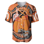 Personalised Australia Leukemia Awareness Month Baseball Jersey Aussie Cockatoo Fight Boxing Gloves Aboriginal Art