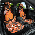 Australia Leukemia Awareness Month Car Seat Cover Aussie Cockatoo Fight Boxing Gloves Aboriginal Art