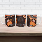 Personalised Australia Leukemia Awareness Month Ceramic Mug Aussie Cockatoo Fight Boxing Gloves Aboriginal Art