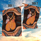 Australia Leukemia Awareness Month Garden Flag Aussie Cockatoo Fight Boxing Gloves Aboriginal Art