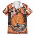 Personalised Australia Leukemia Awareness Month Hawaiian Shirt Aussie Cockatoo Fight Boxing Gloves Aboriginal Art