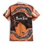 Personalised Australia Leukemia Awareness Month Hawaiian Shirt Aussie Cockatoo Fight Boxing Gloves Aboriginal Art