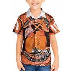 Personalised Australia Leukemia Awareness Month Hawaiian Shirt Aussie Cockatoo Fight Boxing Gloves Aboriginal Art