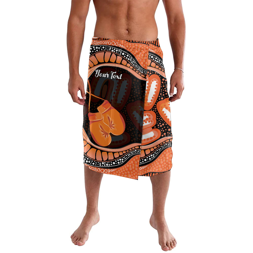 Personalised Australia Leukemia Awareness Month Lavalava Aussie Cockatoo Fight Boxing Gloves Aboriginal Art