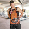 Personalised Australia Leukemia Awareness Month Men Tank Top Aussie Cockatoo Fight Boxing Gloves Aboriginal Art