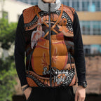 Personalised Australia Leukemia Awareness Month Sleeveless Puffer Jacket Aussie Cockatoo Fight Boxing Gloves Aboriginal Art