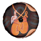 Australia Leukemia Awareness Month Spare Tire Cover Aussie Cockatoo Fight Boxing Gloves Aboriginal Art