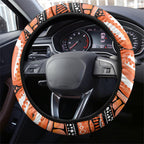 Australia Leukemia Awareness Month Steering Wheel Cover Aussie Cockatoo Fight Boxing Gloves Aboriginal Art
