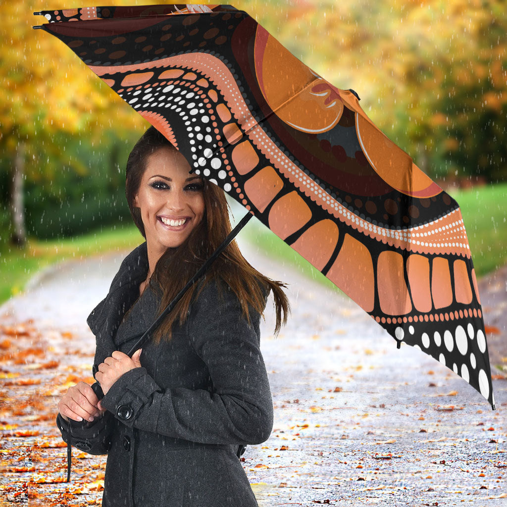 Australia Leukemia Awareness Month Umbrella Aussie Cockatoo Fight Boxing Gloves Aboriginal Art
