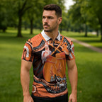 Personalised Australia Leukemia Awareness Month Zipper Polo Shirt Aussie Cockatoo Fight Boxing Gloves Aboriginal Art