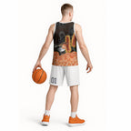 Australia Leukemia Awareness Month Basketball Jersey Flame Robin Bottlebrush Aboriginal Art