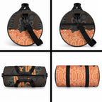 Australia Leukemia Awareness Month Duffle Bag Flame Robin Bottlebrush Aboriginal Art