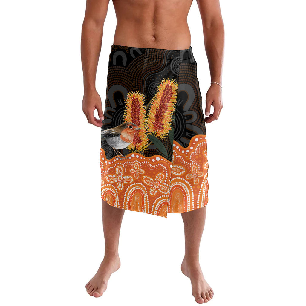 Australia Leukemia Awareness Month Lavalava Flame Robin Bottlebrush Aboriginal Art