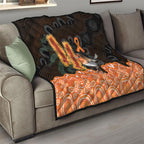 Australia Leukemia Awareness Month Quilt Flame Robin Bottlebrush Aboriginal Art