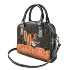 Australia Leukemia Awareness Month Shoulder Handbag Flame Robin Bottlebrush Aboriginal Art