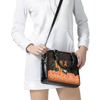 Australia Leukemia Awareness Month Shoulder Handbag Flame Robin Bottlebrush Aboriginal Art
