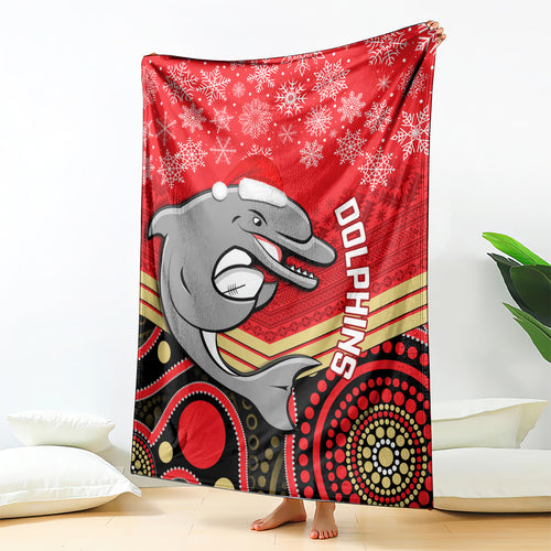 custom-dolphins-rugby-christmas-blanket-merry-xmas-2023-mix-aboriginal-art
