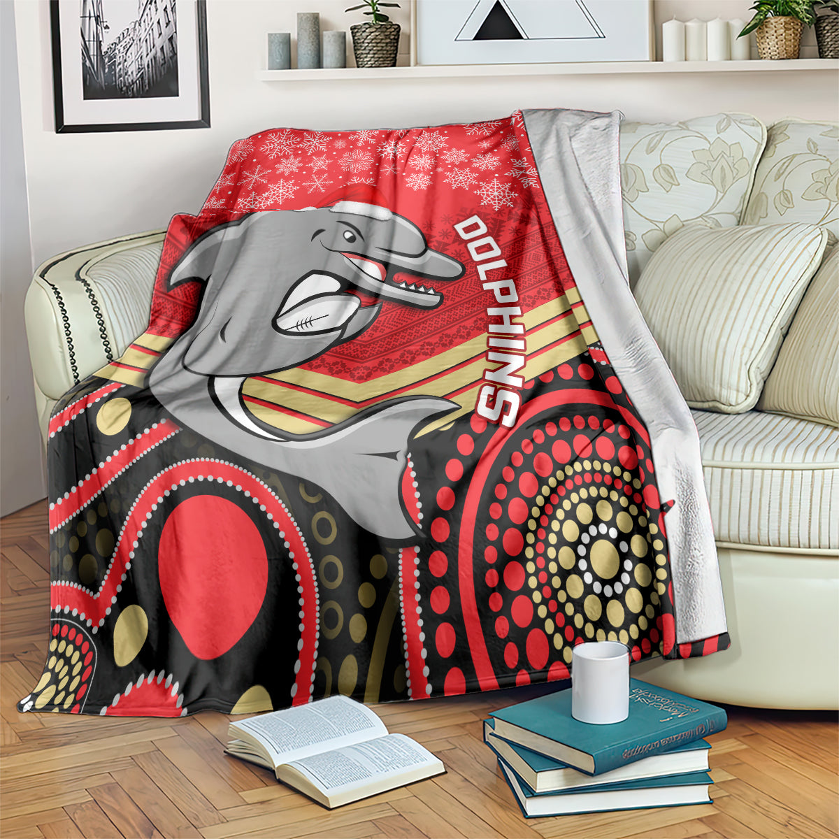 custom-dolphins-rugby-christmas-blanket-merry-xmas-2023-mix-aboriginal-art