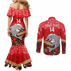 custom-dolphins-rugby-christmas-couples-matching-mermaid-dress-and-long-sleeve-button-shirt-merry-xmas-2023-mix-aboriginal-art