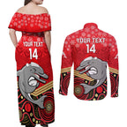 custom-dolphins-rugby-christmas-couples-matching-off-shoulder-maxi-dress-and-long-sleeve-button-shirt-merry-xmas-2023-mix-aboriginal-art