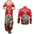 custom-dolphins-rugby-christmas-couples-matching-summer-maxi-dress-and-long-sleeve-button-shirt-merry-xmas-2023-mix-aboriginal-art
