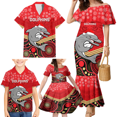 custom-dolphins-rugby-christmas-family-matching-mermaid-dress-and-hawaiian-shirt-merry-xmas-2023-mix-aboriginal-art