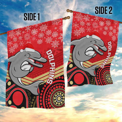 custom-dolphins-rugby-christmas-garden-flag-merry-xmas-2023-mix-aboriginal-art