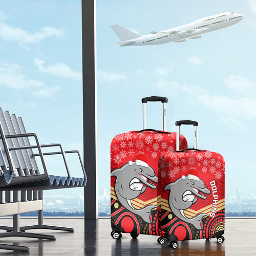 custom-dolphins-rugby-christmas-luggage-cover-merry-xmas-2023-mix-aboriginal-art