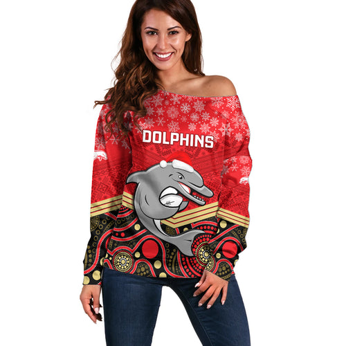 custom-dolphins-rugby-christmas-off-shoulder-sweater-merry-xmas-2023-mix-aboriginal-art