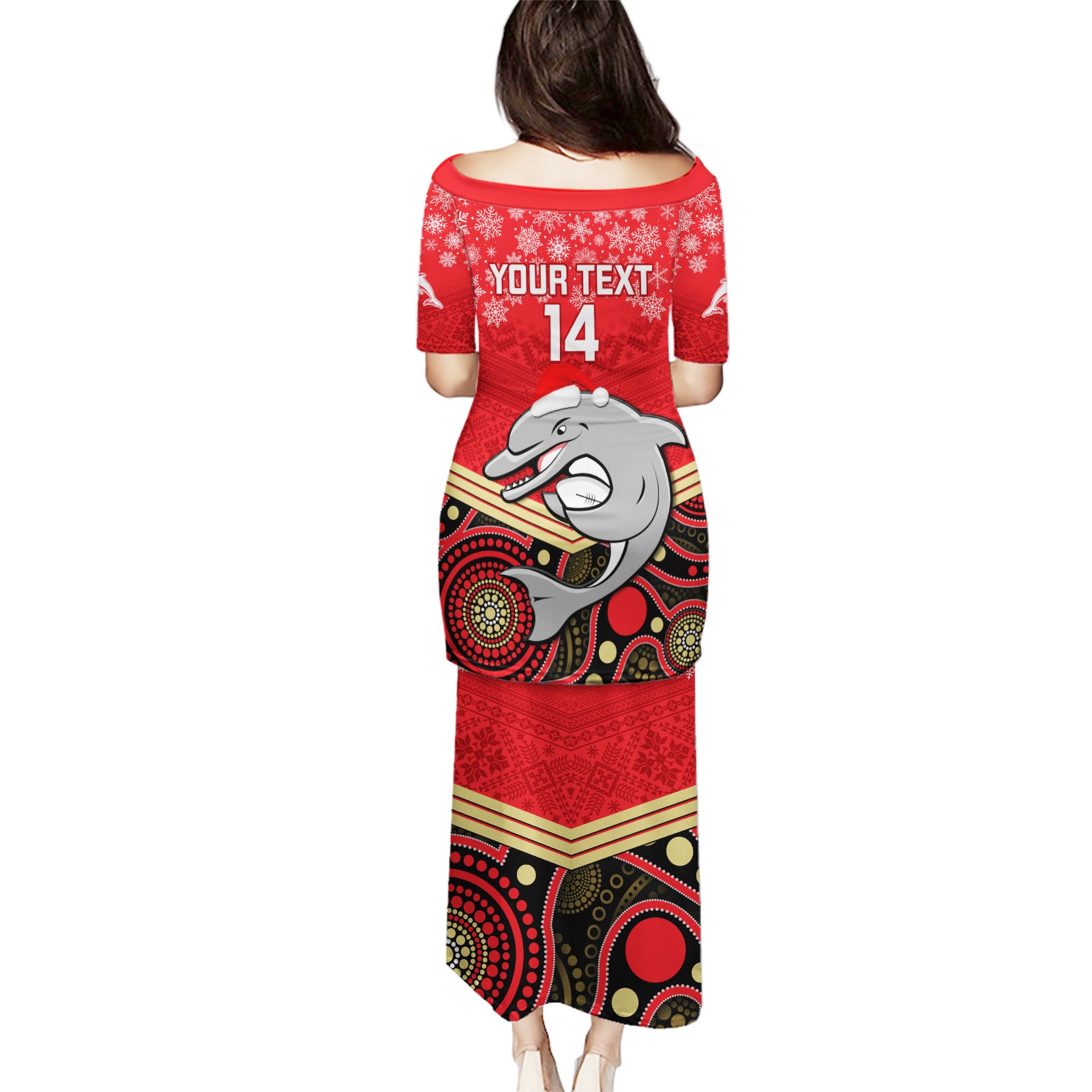 custom-dolphins-rugby-christmas-puletasi-merry-xmas-2023-mix-aboriginal-art