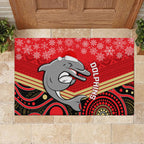 custom-dolphins-rugby-christmas-rubber-doormat-merry-xmas-2023-mix-aboriginal-art