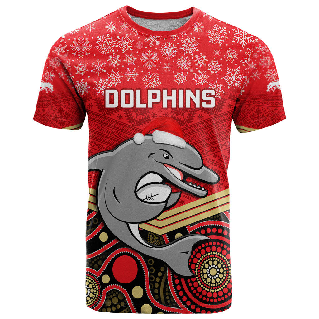 custom-dolphins-rugby-christmas-t-shirt-merry-xmas-2023-mix-aboriginal-art