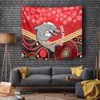custom-dolphins-rugby-christmas-tapestry-merry-xmas-2023-mix-aboriginal-art