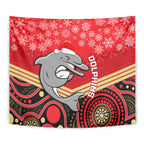 custom-dolphins-rugby-christmas-tapestry-merry-xmas-2023-mix-aboriginal-art