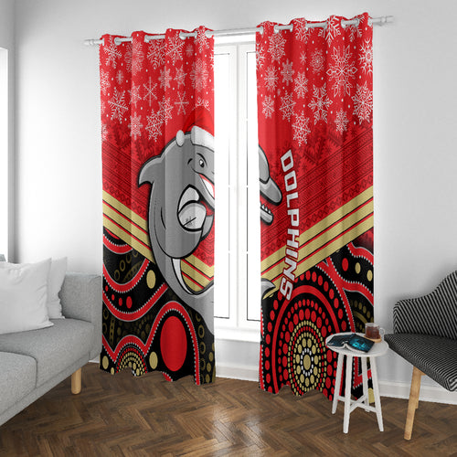 custom-dolphins-rugby-christmas-window-curtain-merry-xmas-2023-mix-aboriginal-art