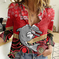 custom-dolphins-rugby-christmas-women-casual-shirt-merry-xmas-2023-mix-aboriginal-art