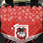 custom-dragons-rugby-christmas-back-car-seat-cover-merry-xmas-2023-mix-aboriginal-art