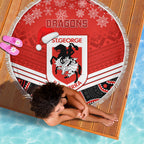 custom-dragons-rugby-christmas-beach-blanket-merry-xmas-2023-mix-aboriginal-art
