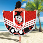 custom-dragons-rugby-christmas-beach-blanket-merry-xmas-2023-mix-aboriginal-art