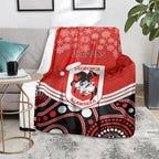 custom-dragons-rugby-christmas-blanket-merry-xmas-2023-mix-aboriginal-art
