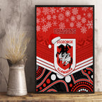 custom-dragons-rugby-christmas-canvas-wall-art-merry-xmas-2023-mix-aboriginal-art