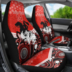 custom-dragons-rugby-christmas-car-seat-cover-merry-xmas-2023-mix-aboriginal-art