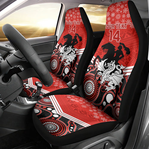 custom-dragons-rugby-christmas-car-seat-cover-merry-xmas-2023-mix-aboriginal-art
