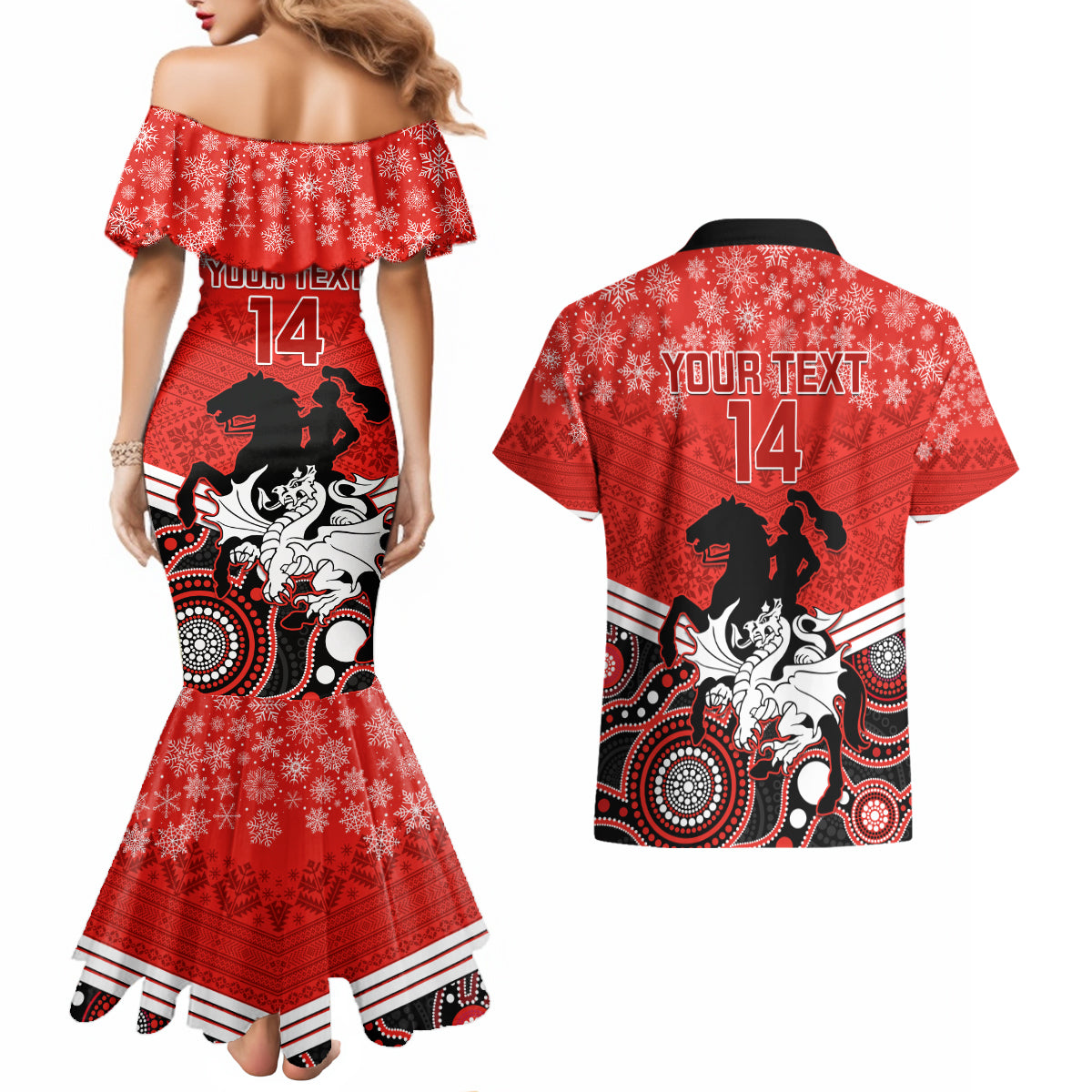 custom-dragons-rugby-christmas-couples-matching-mermaid-dress-and-hawaiian-shirt-merry-xmas-2023-mix-aboriginal-art