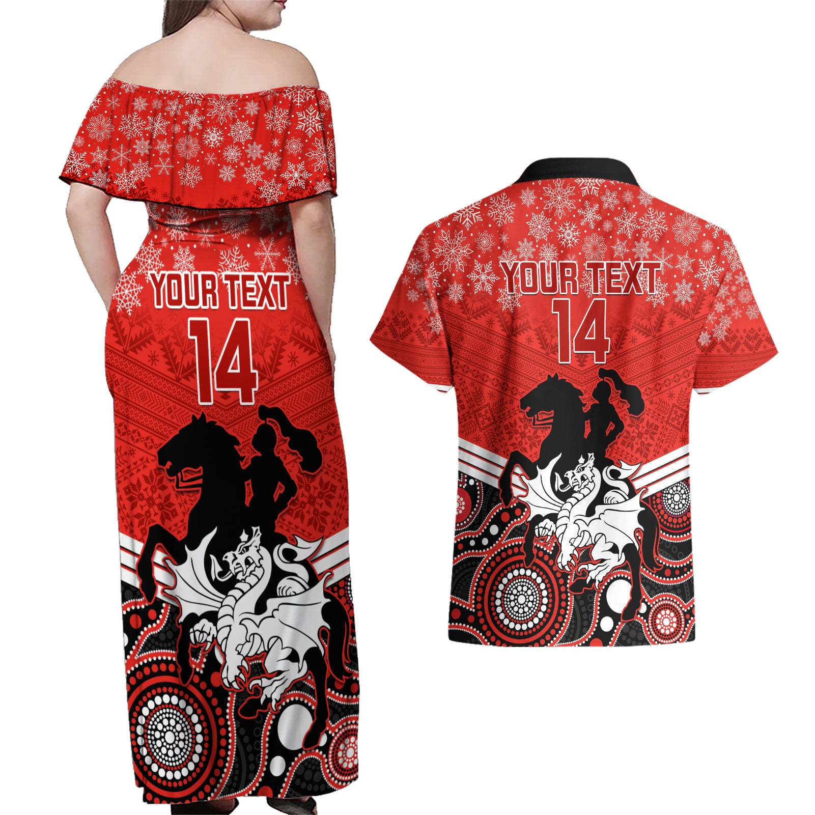 custom-dragons-rugby-christmas-couples-matching-off-shoulder-maxi-dress-and-hawaiian-shirt-merry-xmas-2023-mix-aboriginal-art
