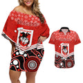 custom-dragons-rugby-christmas-couples-matching-off-shoulder-short-dress-and-hawaiian-shirt-merry-xmas-2023-mix-aboriginal-art
